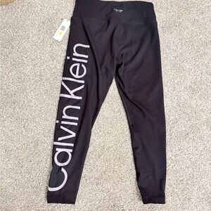 Calvin Klein Black Performance Leggings